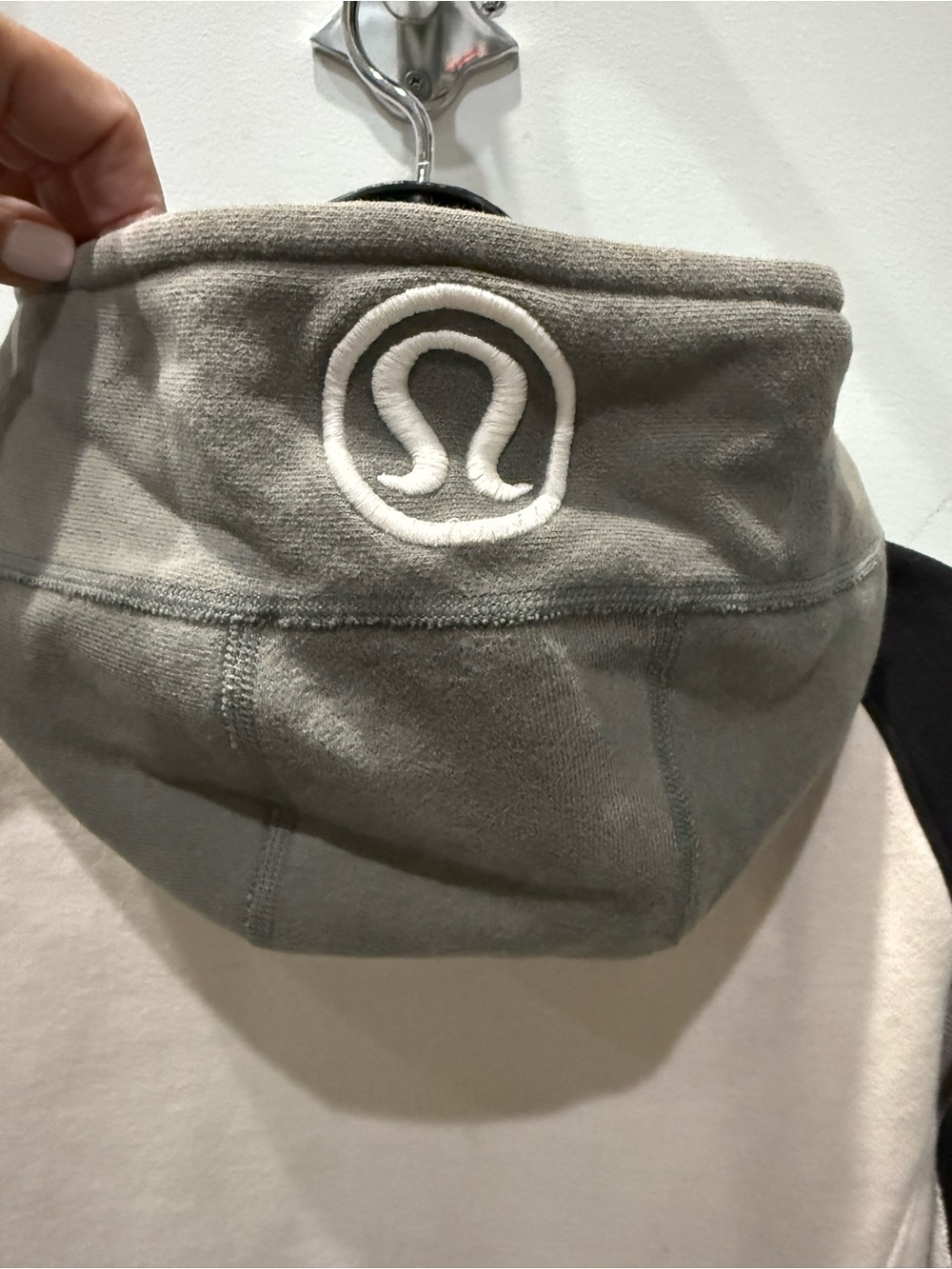 lululemon Scuba hood, Blue, Black and Gray Colorblock Zip Jacket - Picture 4 of 4